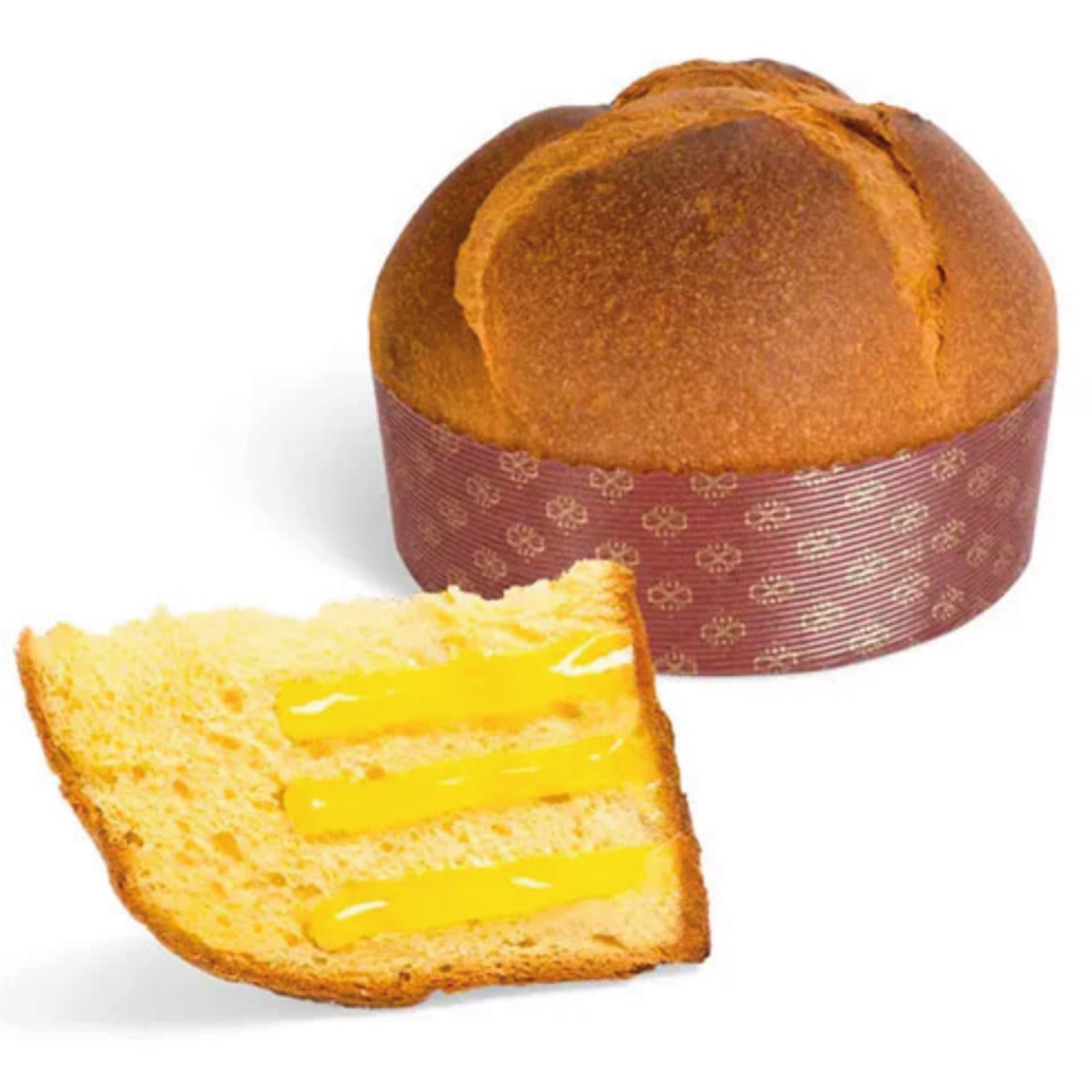 Panettone artizanal cu cremă limoncello în cutie cadou 750G - Ediție Crăciun - 2