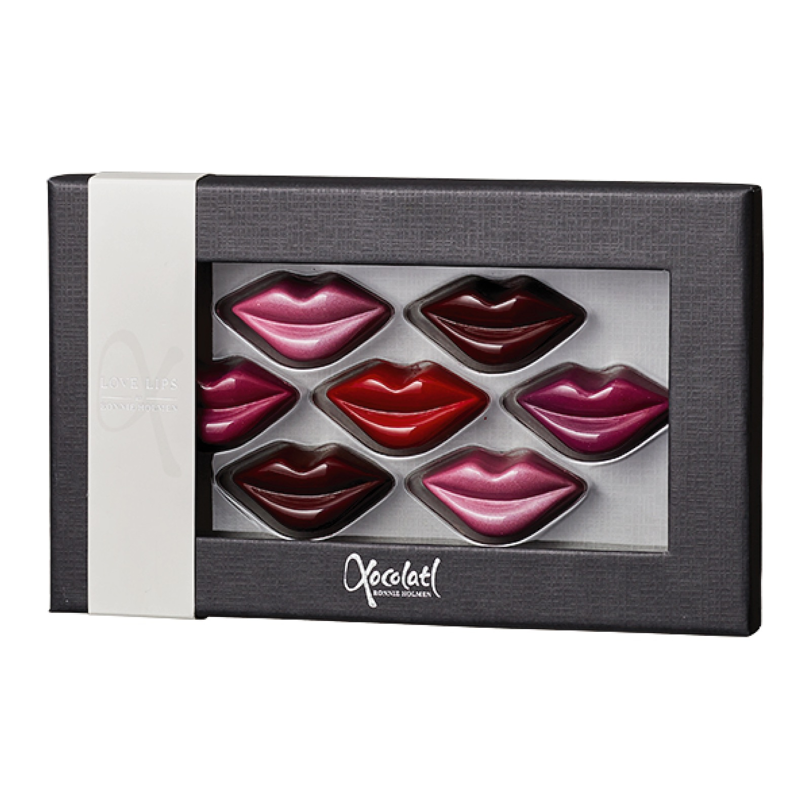 Love Lips Ronnie Holmen - Buze de ciocolată cu umplutură 100G