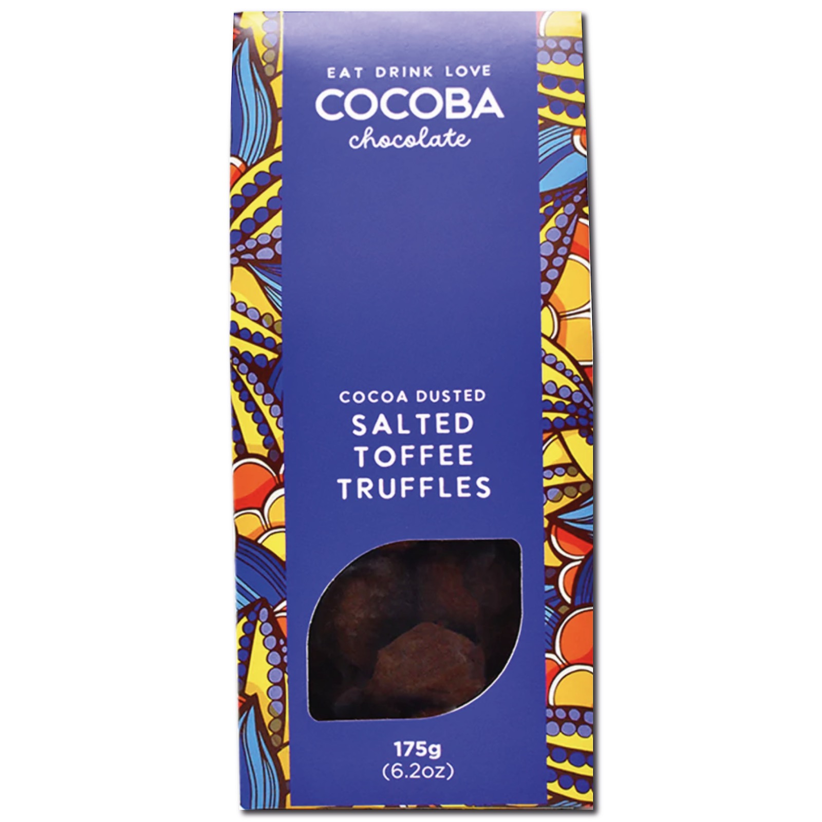 Trufe de ciocolată cu caramel sărat și cacao 175G