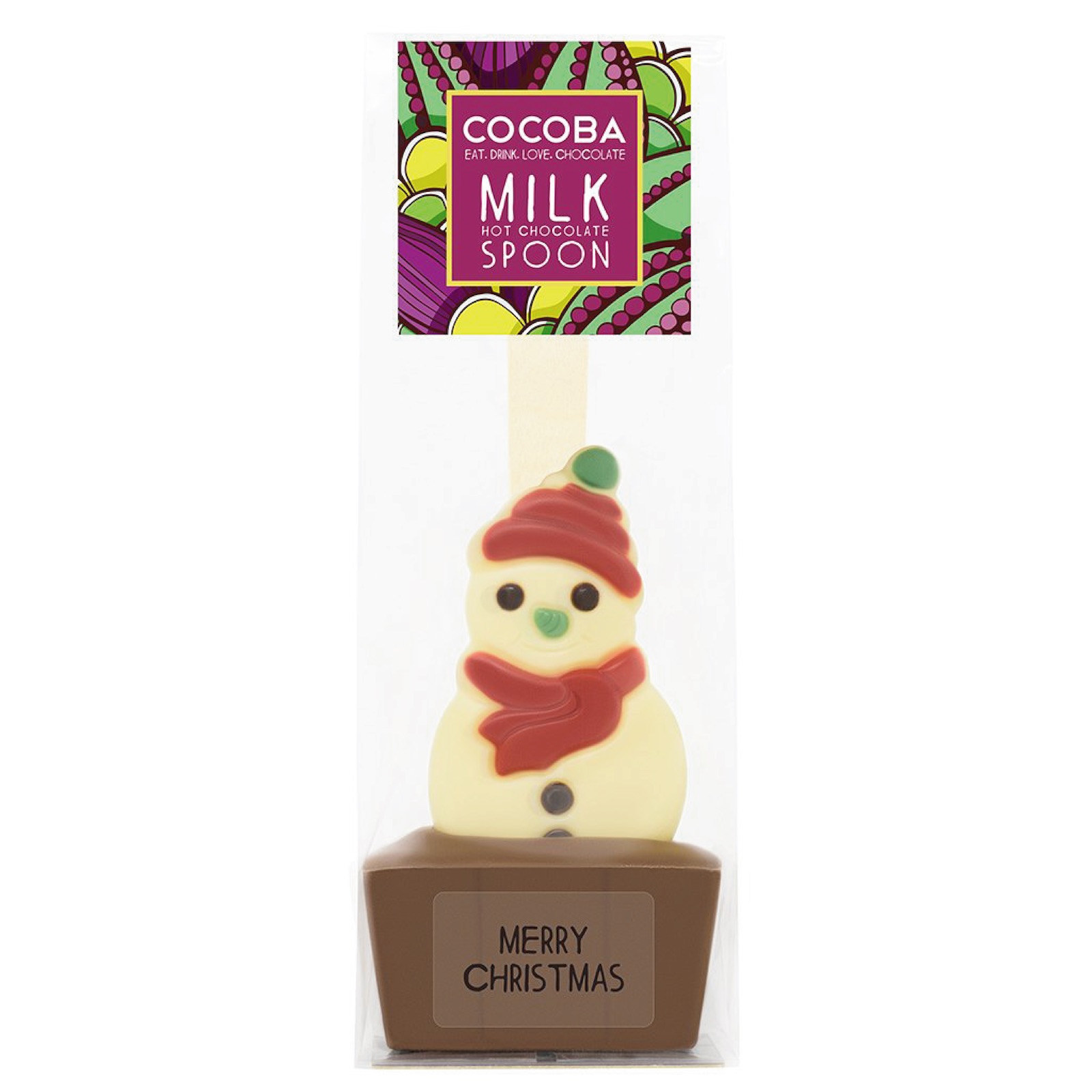 Om de Zăpadă - Lingură ciocolată caldă cu lapte 50G