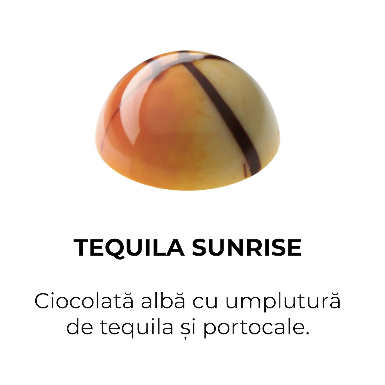 Tequila Sunrise - Bomboane de ciocolată 150G - 2
