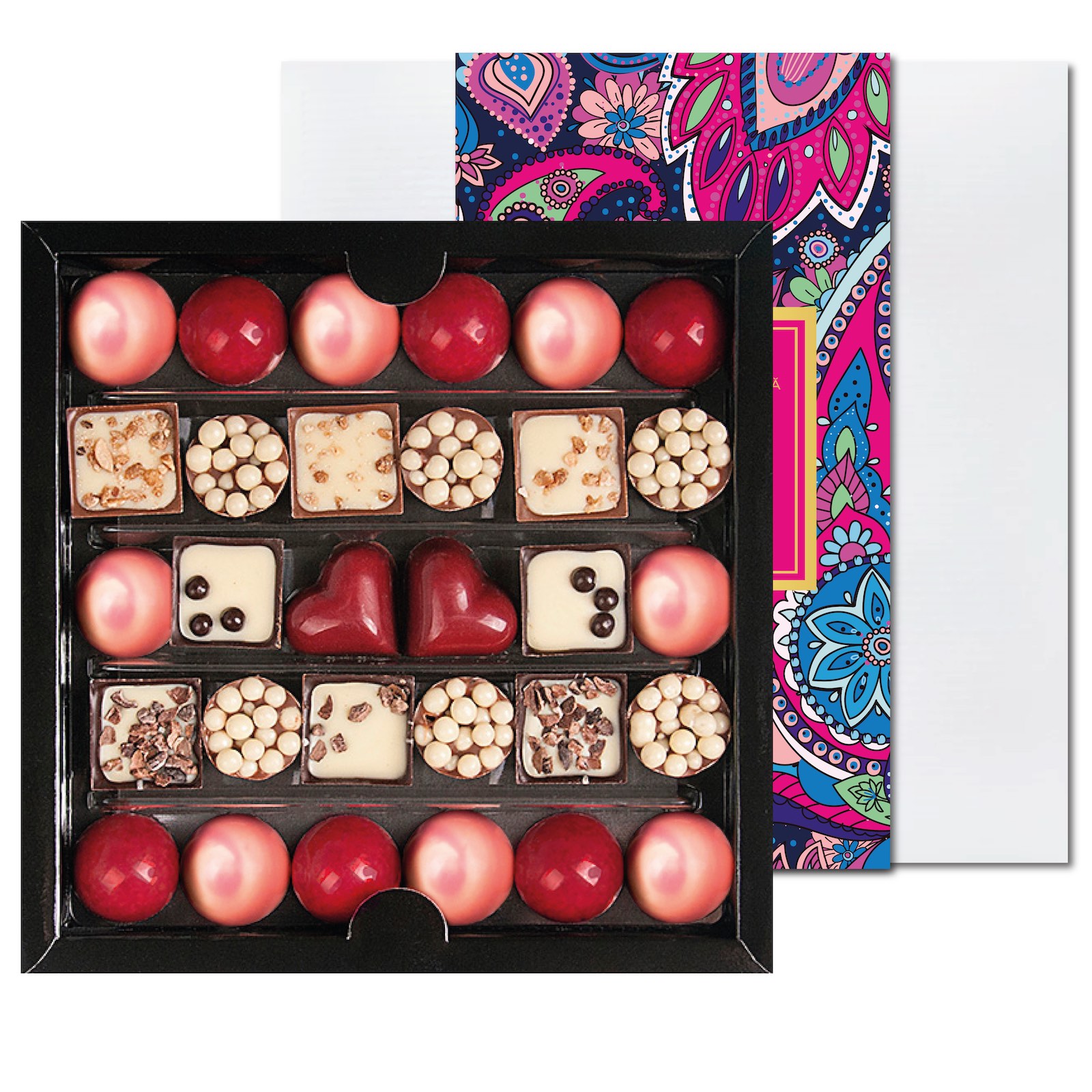 Colecția Lady - Bomboane de ciocolată cu umplutură 180G - 2