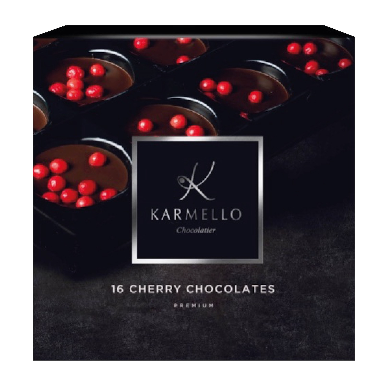 Colecția Cherry - Bomboane de ciocolată cu umplutură de cireșe