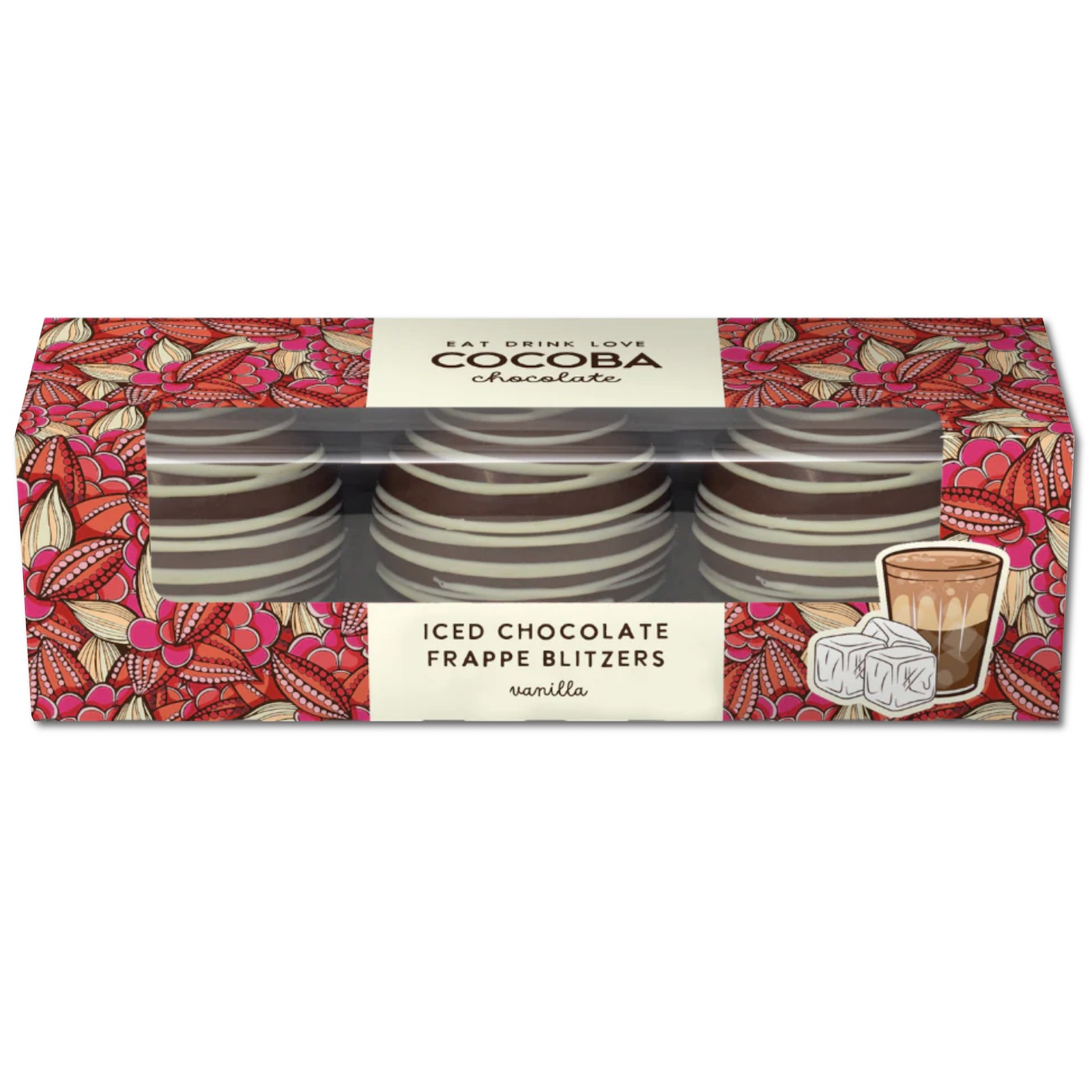 Set 3 sfere de ciocolată cu bezele și aromă de vară 150G