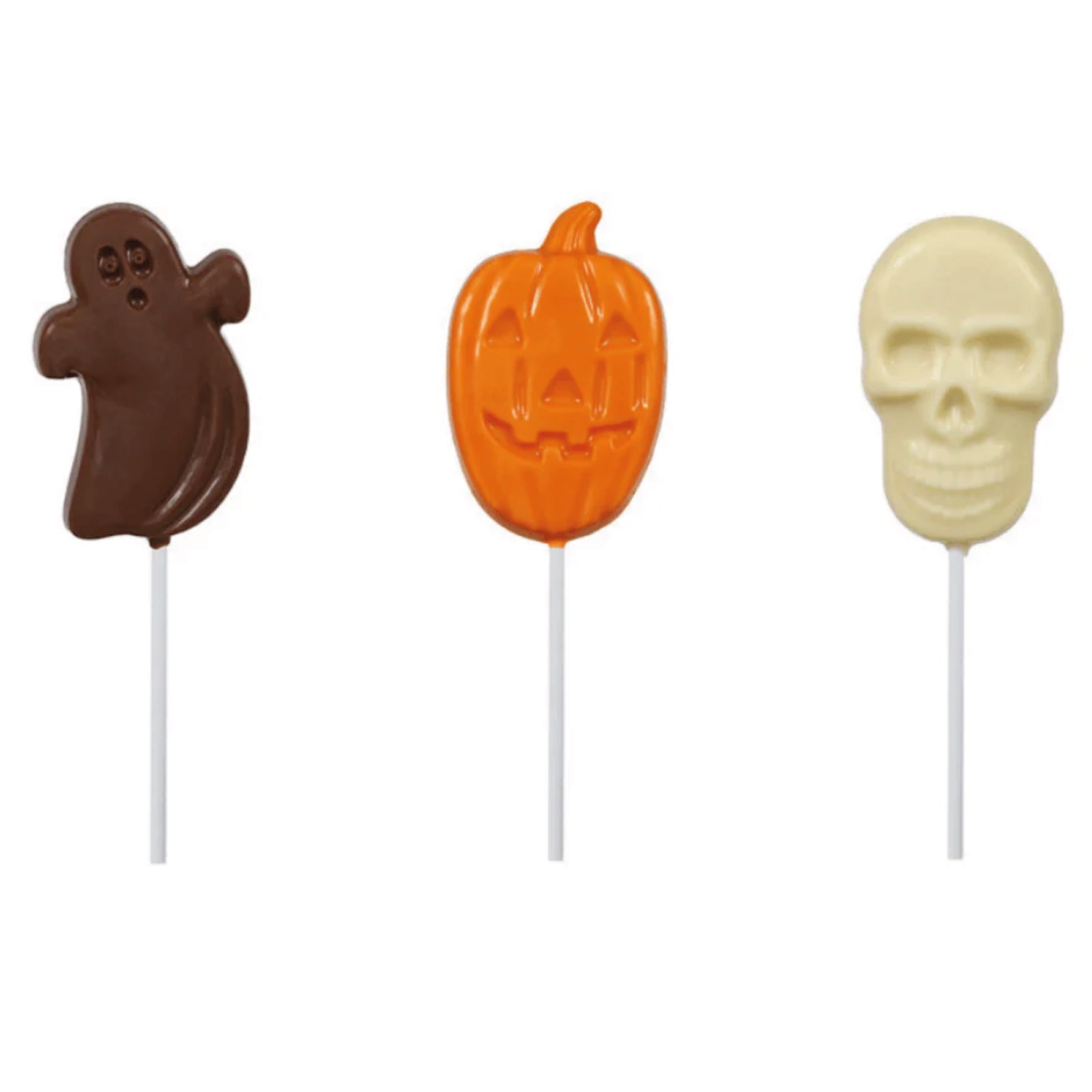 Halloween - Lollipop ciocolată Dovleac 30G