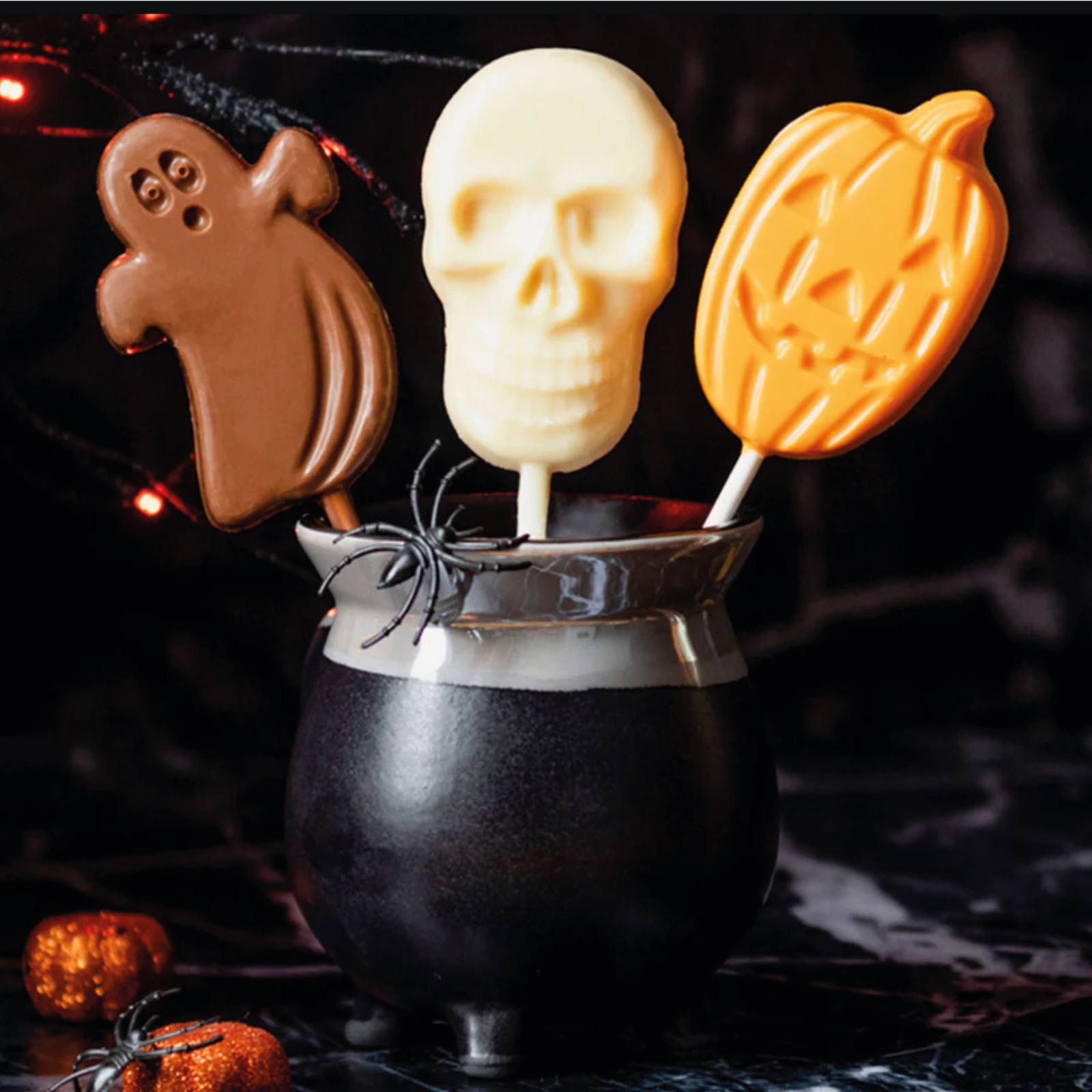 Halloween - Lollipop ciocolată Fantoma 30G